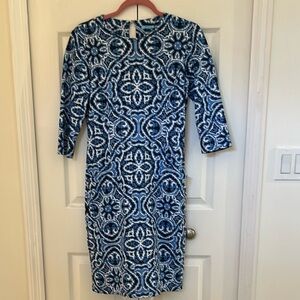 J McLaughlin Catalina Cloth Midi Dress Size Small